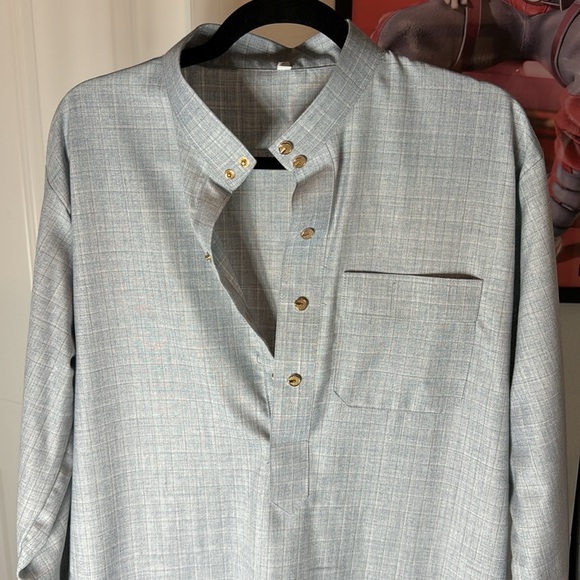 Men’s long shirt - Picture 2 of 9